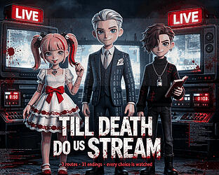 Till Death Do Us Stream A Psychological Horror Visual Novel About Love, Surveillance, and Survival